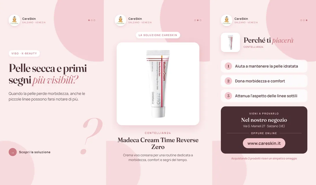 Le 3 storie di Centellian24 Madeca Cream Time Reverse Zero