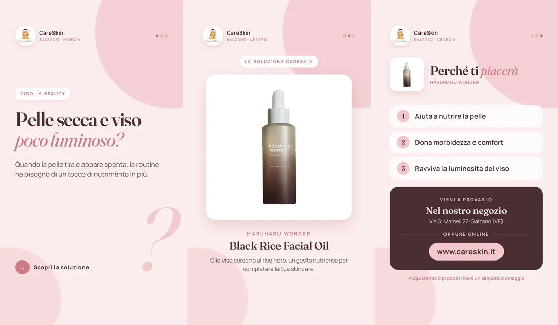 Le 3 storie di Haruharu Wonder Black Rice Facial Oil