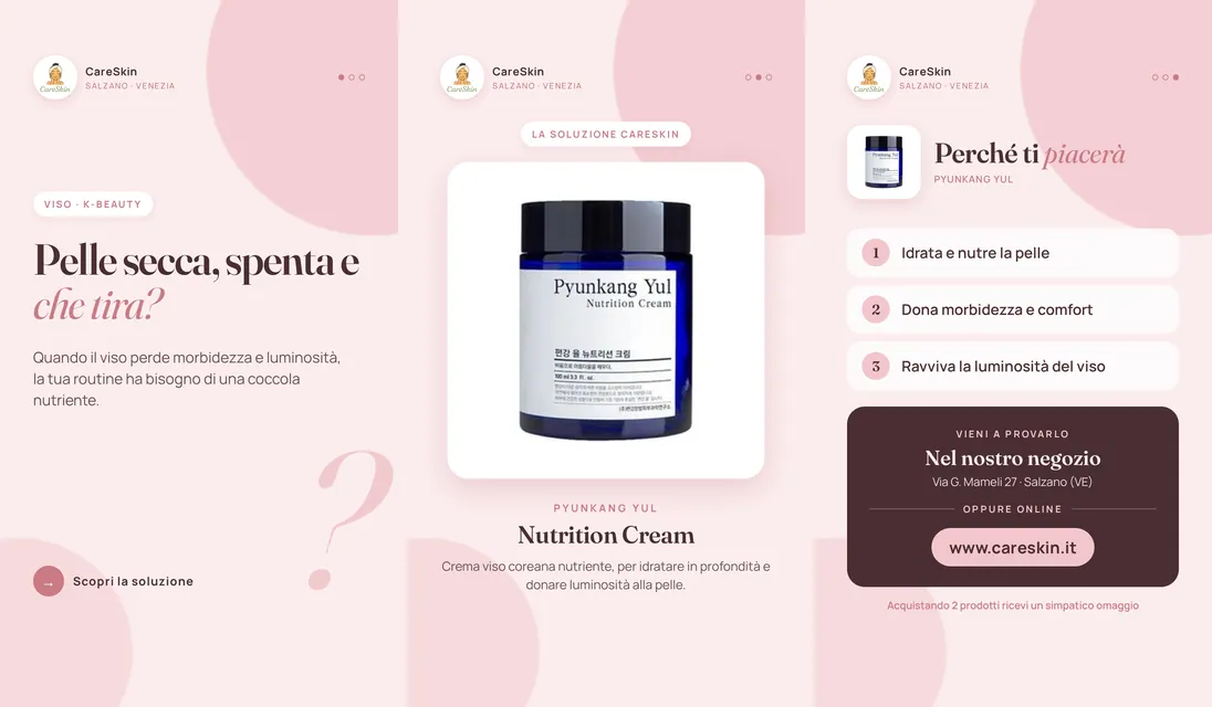 Le 3 storie di Pyunkang Yul Nutrition Cream