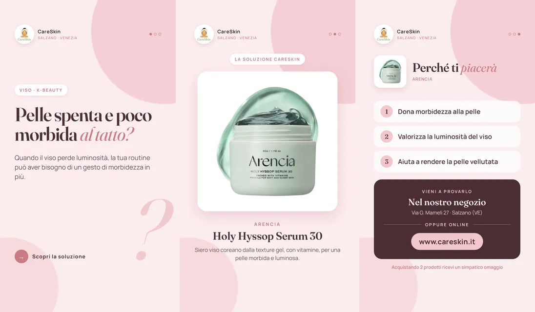 Le 3 storie di Arencia Holy Hyssop Serum 30