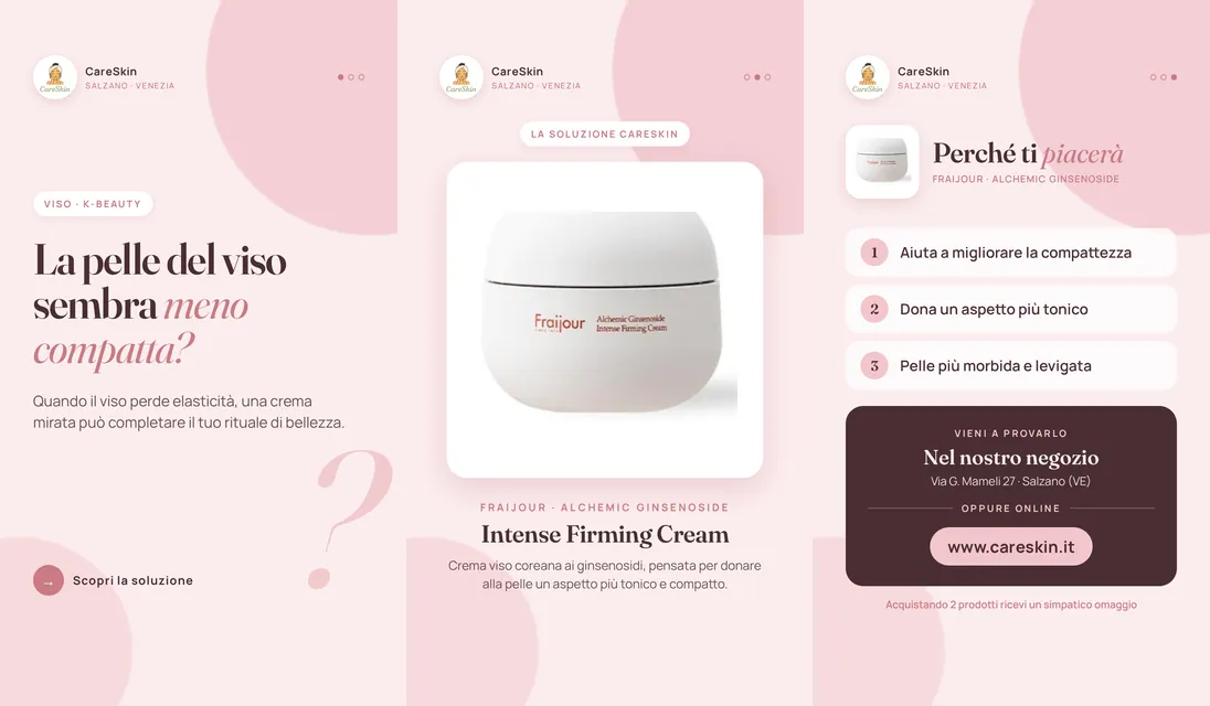 Le 3 storie di Fraijour · Alchemic Ginsenoside Intense Firming Cream