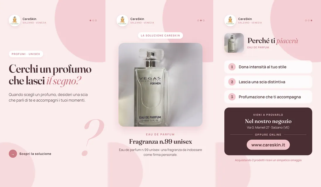 Le 3 storie di Eau de parfum Fragranza n.99 unisex