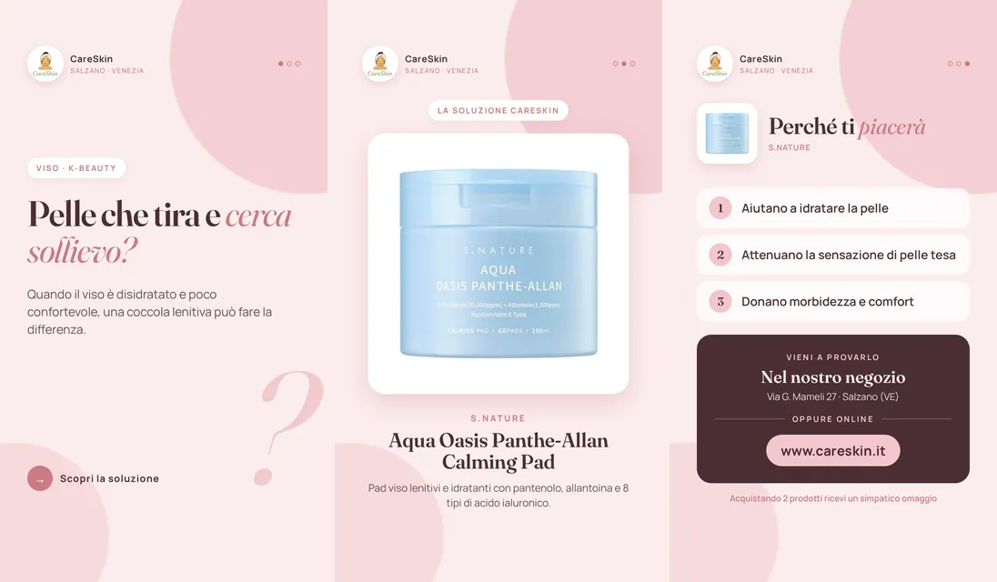 Le 3 storie di S.Nature Aqua Oasis Panthe-Allan Calming Pad