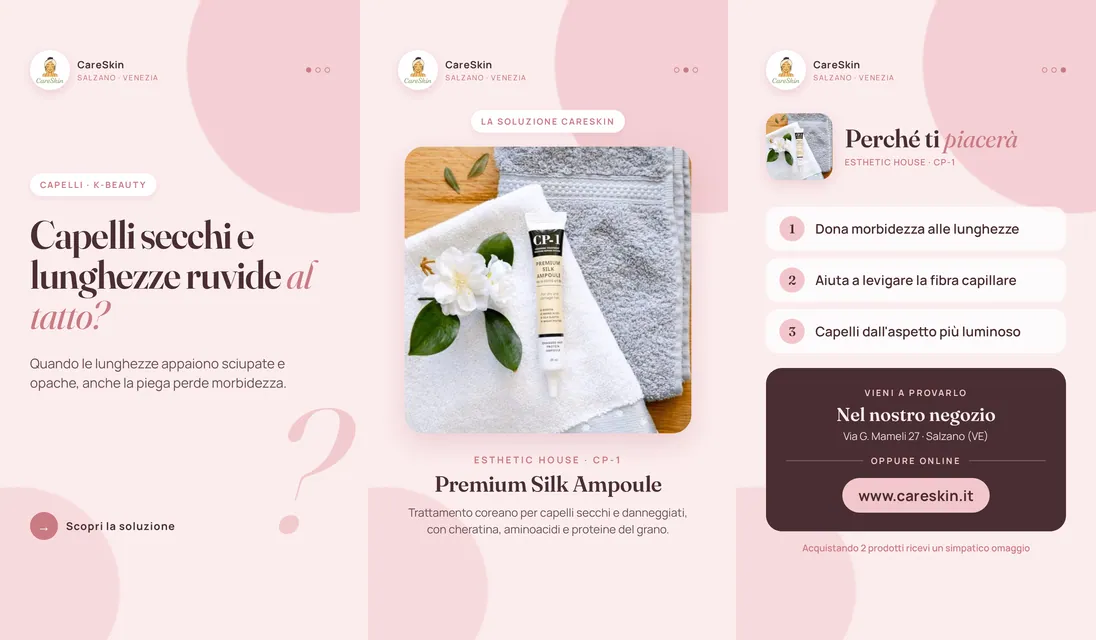 Le 3 storie di Esthetic House · CP-1 Premium Silk Ampoule