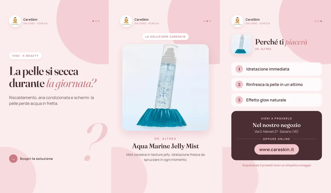 Le 3 storie di Dr. Althea Aqua Marine Jelly Mist